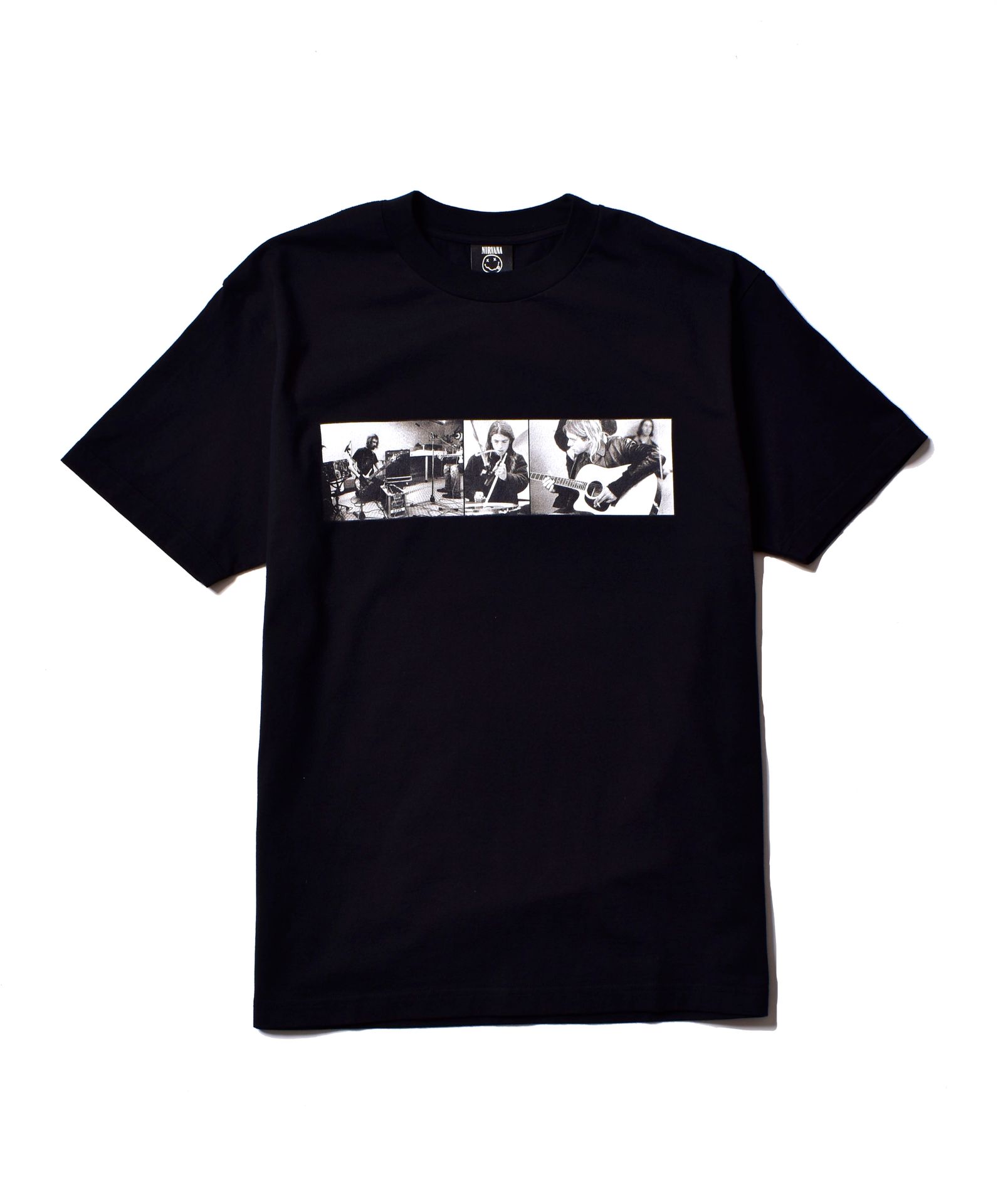 MINEDENIM - × Nirvana ''ML Photo'' Tee (BLACK) / ニルバーナ コラボフォトT | LOOPHOLE