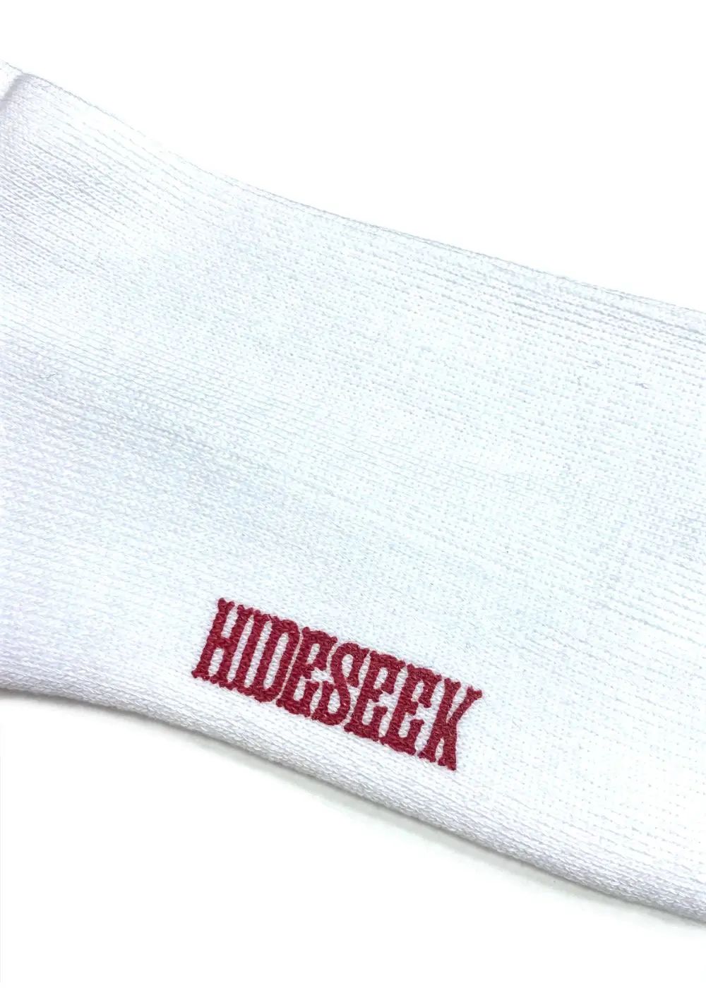 HAS SOX (WHITE) / ジャガードロゴ ソックス