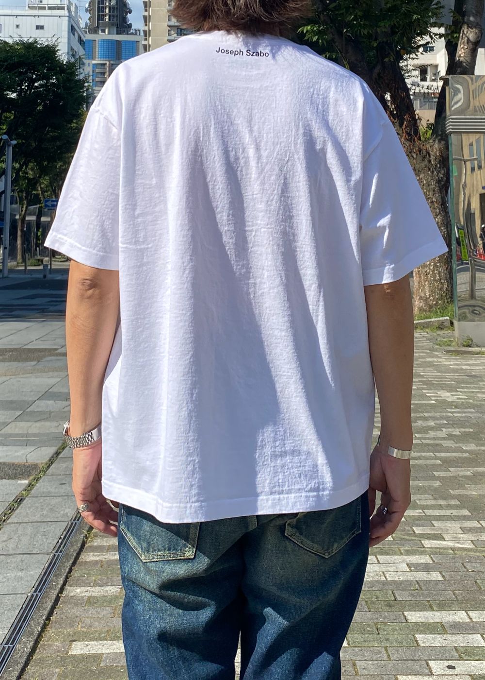 Joseph Szabo × Stie-lo T-SH  (WHITE) / ×スティーロ×ジョセフ・スザボ  コラボ フォト Tシャツ