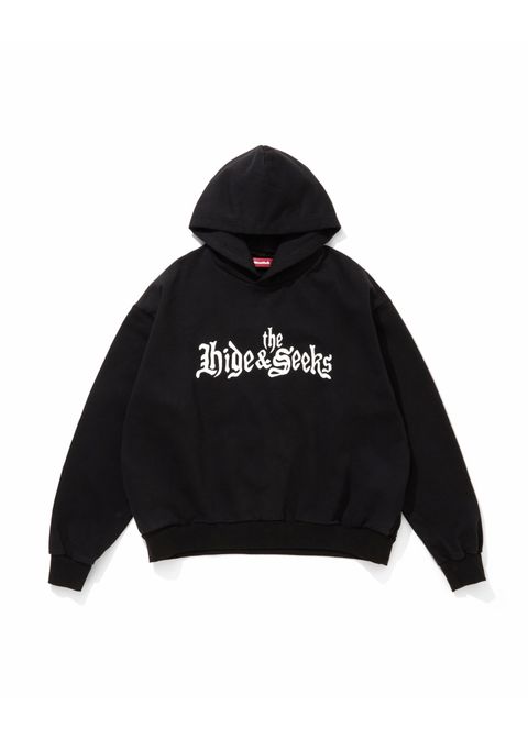 The H&S Hooded Sweat Shirt (BLACK) / 西浦徹 コラボ スウェット パーカー