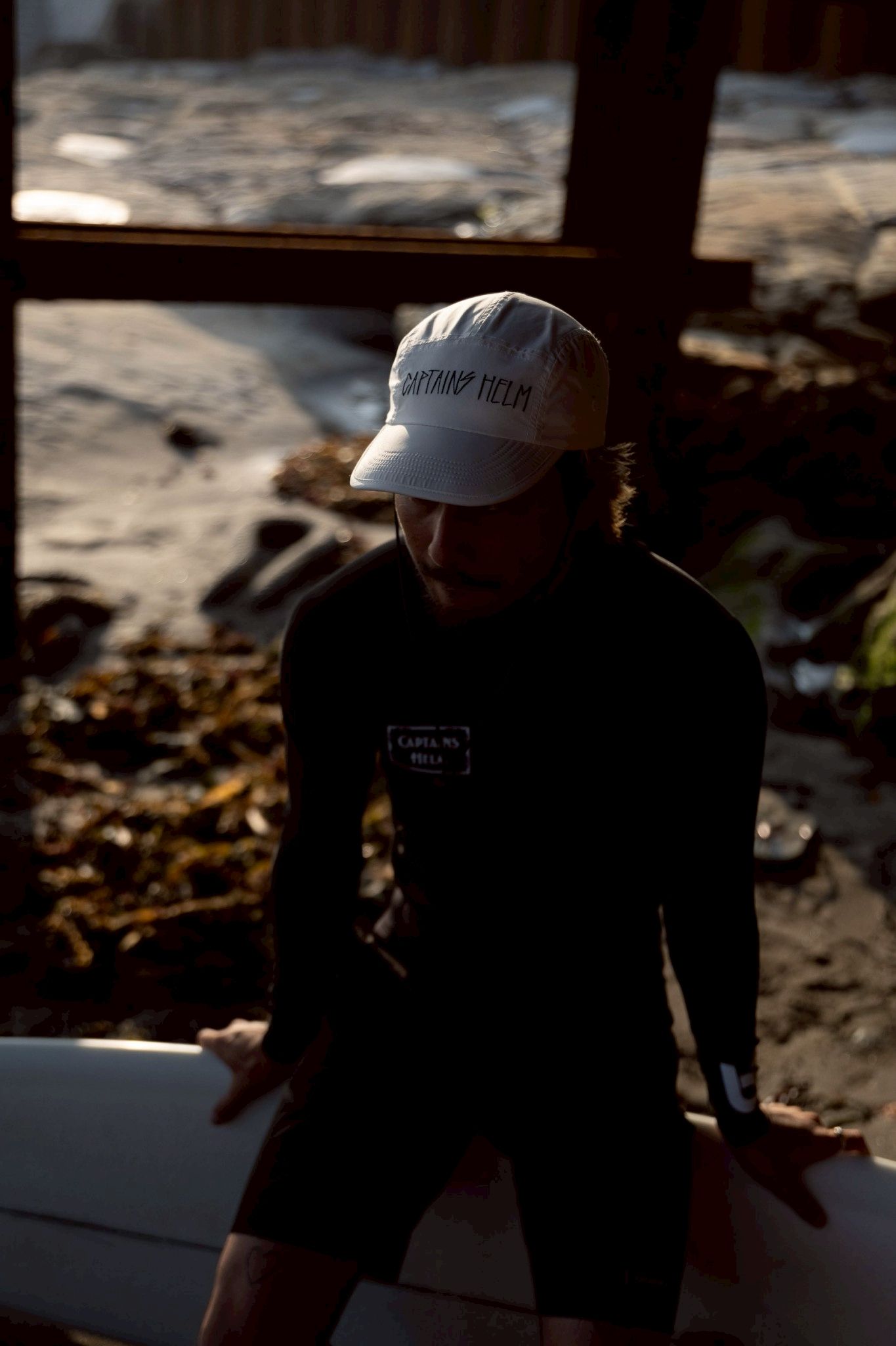 "OCEANSIDE DIVISION" US LOGO SUMMER JET CAP (WHITE) / アクティブ ジェット キャップ