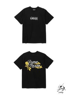 BINDER NECK R&F VINTAGE T-SHIRT ＜NATURALLY PAINT DESIGN＞ (BLACK) / ×ナチュラリーペイント コラボ Tシャツ