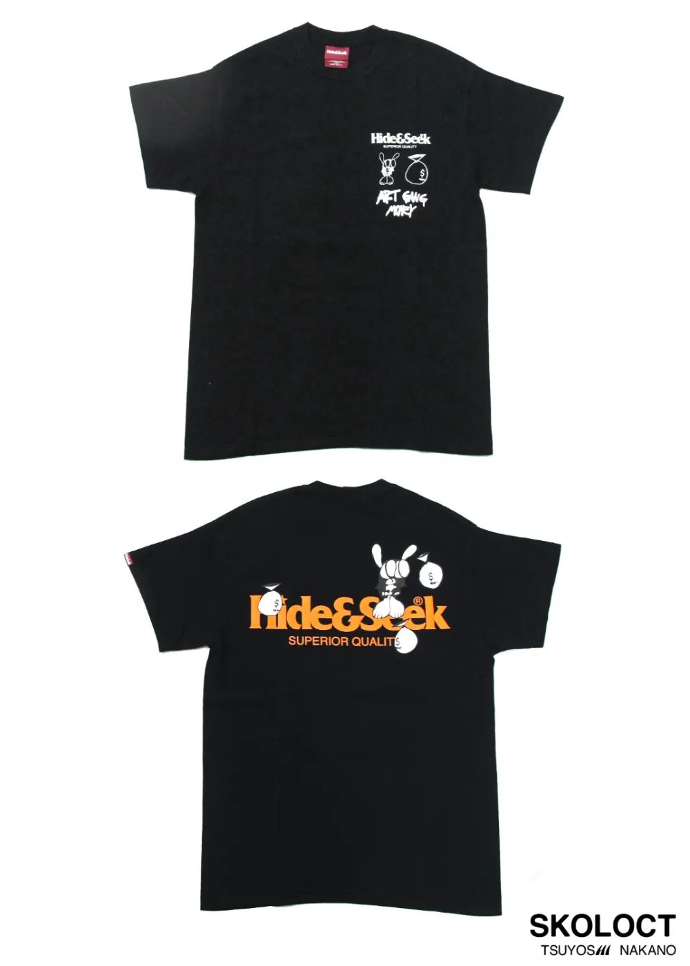 × SKOLOCT S/S Tee-2 (BLACK) / スコロクト コラボT