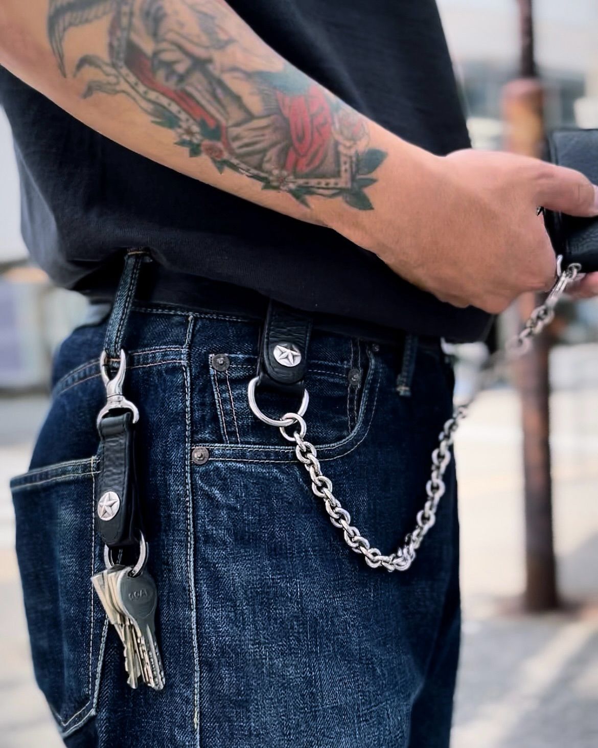 calee スターコンチョ ウォレットチェーン CALEE 新作販売告知 / スターコンチョを使用した財布&ウォレット