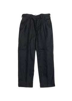 Work Slacks (BLACK) / ワーク スラックス