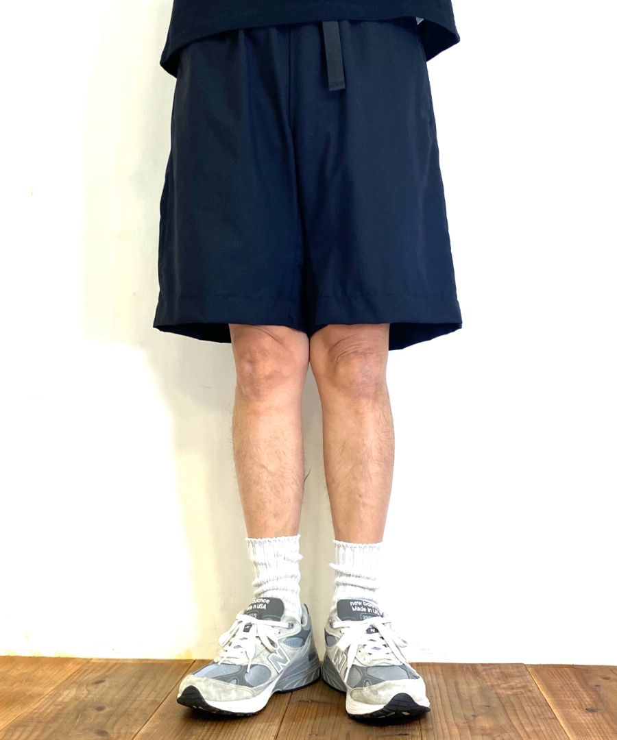 WTNB.Wool Tropical Climbing SPS (BLK) / 渡辺康裕 コラボレーション ショーツ