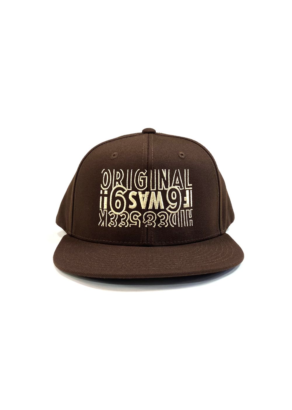 Original H&S Baseball CAP (BROWN) / 西浦徹 コラボ ロゴ 刺繍 キャップ