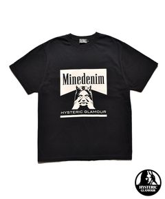 × HYSTERIC GLAMOUR T-SH (BLACK) / ×ヒステリックグラマー コラボTシャツ