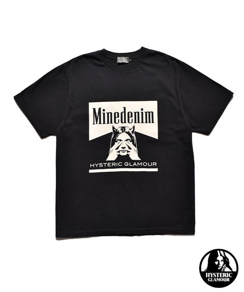 × HYSTERIC GLAMOUR T-SH (BLACK) / ×ヒステリックグラマー コラボTシャツ