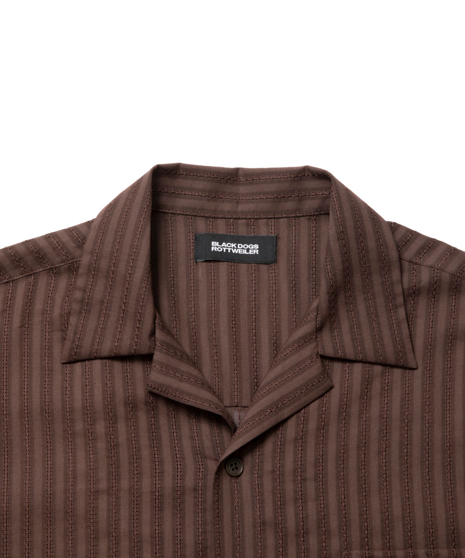 ROTTWEILER - R9 STRIPE S/S SHIRT (BLACK) / ストライプ