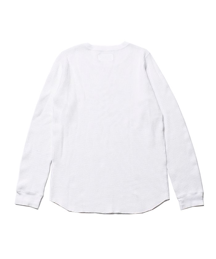 × WACKOMARIA Crew Neck Thermal (WHITE) / ワコマリア コラボサーマルカットソー