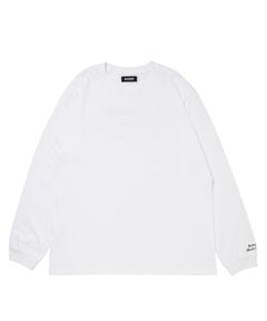 R9 BASIC LS TEE (WHITE) /  オリジナル ロングスリーブ Tシャツ