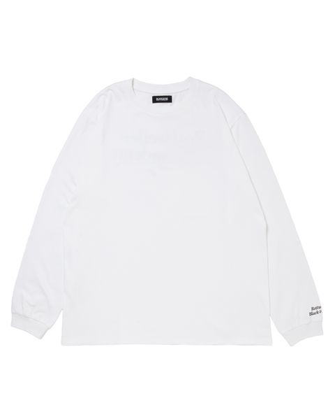 R9 BASIC LS TEE (WHITE) /  オリジナル ロングスリーブ Tシャツ