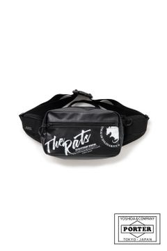 WAIST BAG (BLACK) / ポーター コラボウエストバッグ