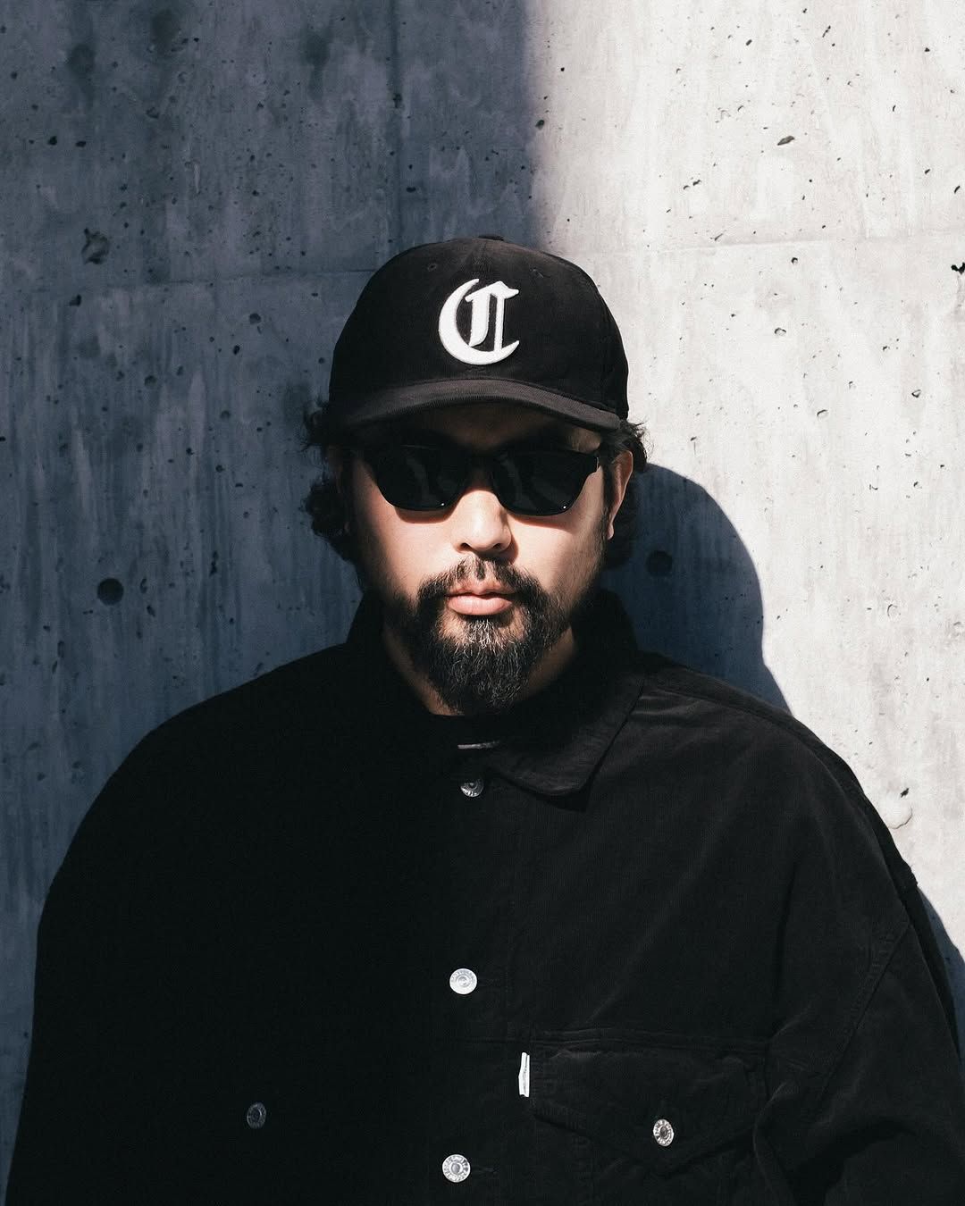 COOTIE PRODUCTIONS - Nylon OX 6 Panel Cap / Black / 6パネル