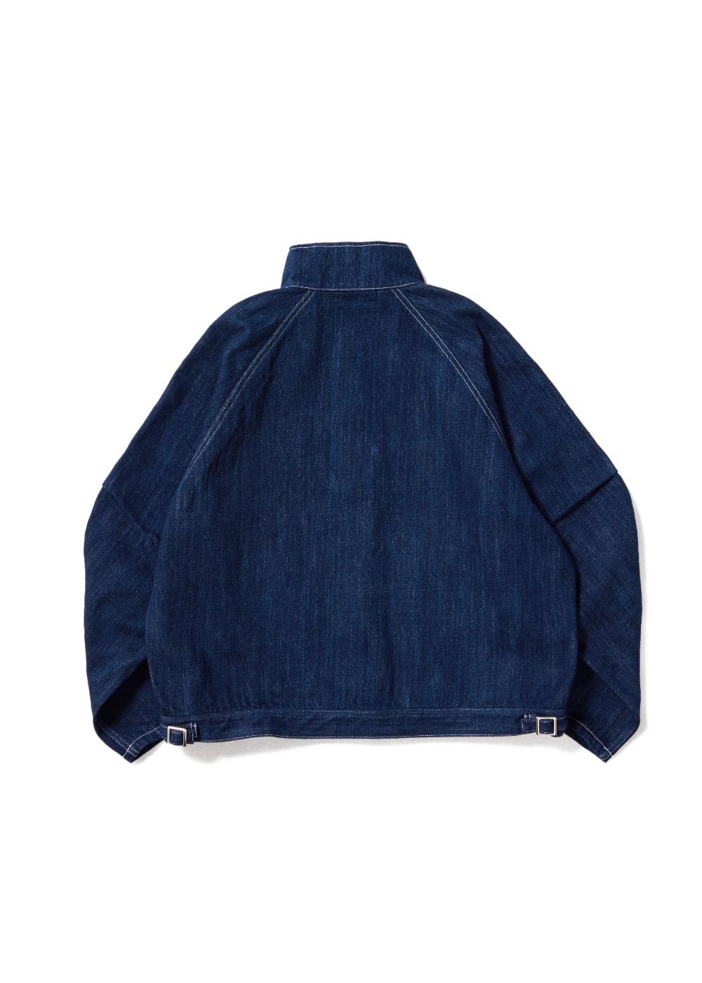 GARAGE JACKET (BLUE) / デニム スタンドカラー ジャケット