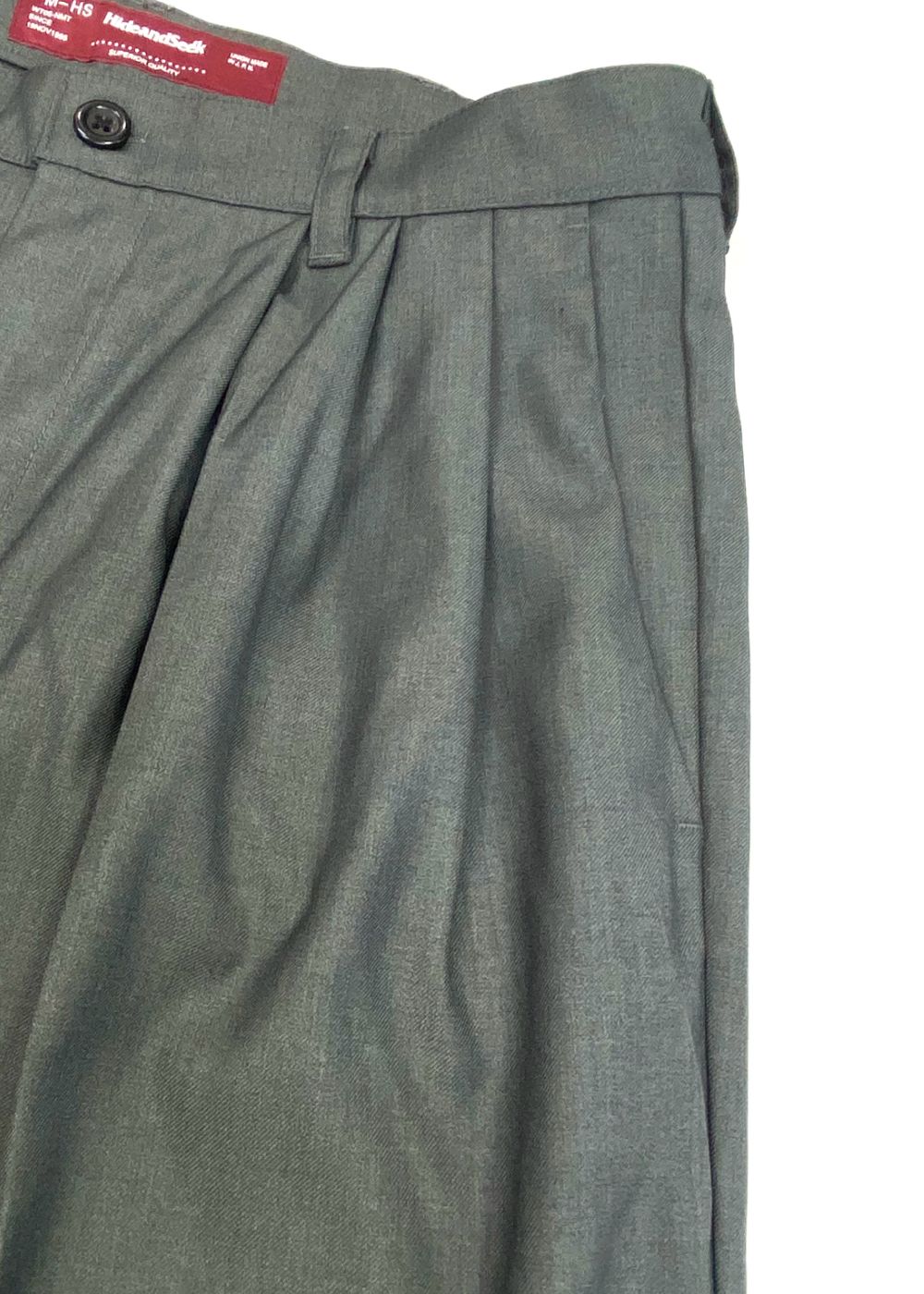 Pleated Trouser (GRAY) / プリーツ スラックス / セットアップ可能