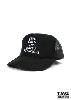 MESH CAP (BLACK) / ×TAMAGAWA DINER コラボメッシュキャップ