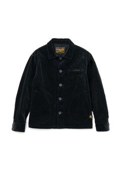 CORDUROY JKT (BLACK) / コーデュロイ ジャケット
