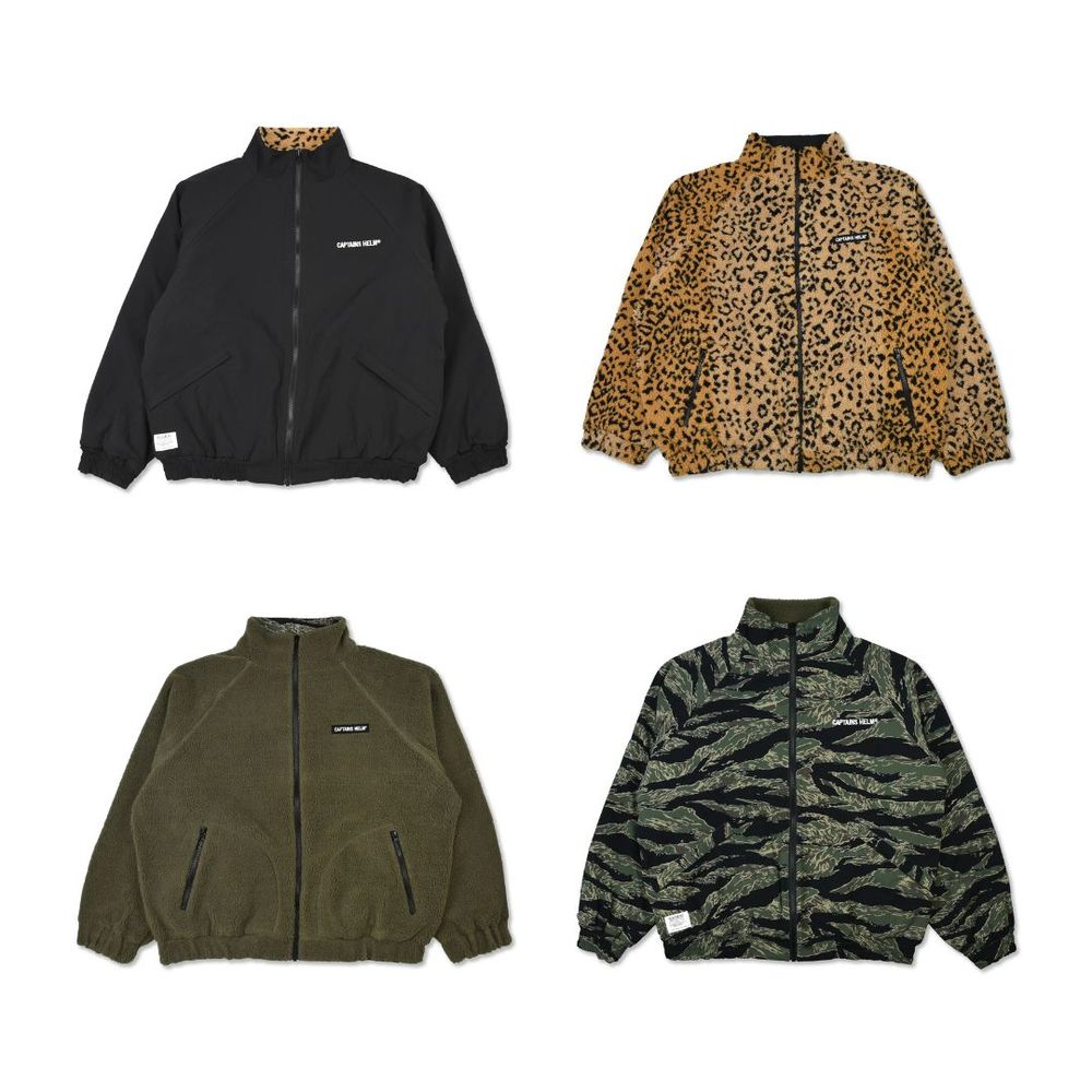 CAPTAINS HELM 新作販売告知 / 表裏で異なる雰囲気が楽しめるリバーシブルジャケット。