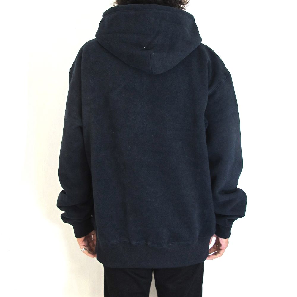 ヘビーオンスビックシルエットパーカー (NAVY)