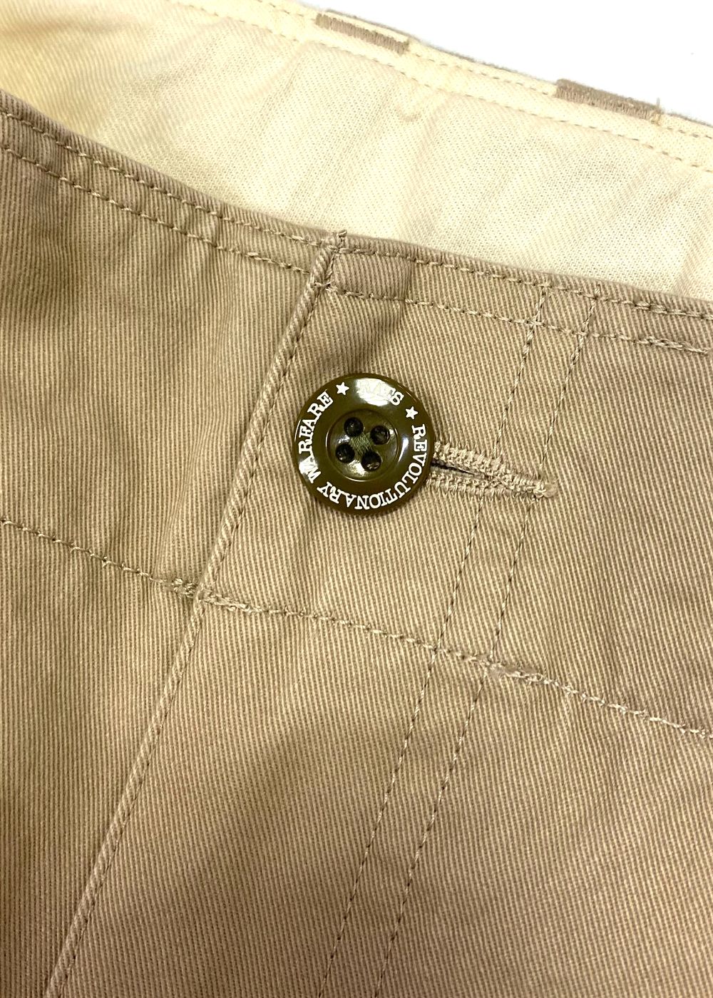 CHINO L/L PANTS SLIM (BEIGE) / スリムタイプ チノ パンツ