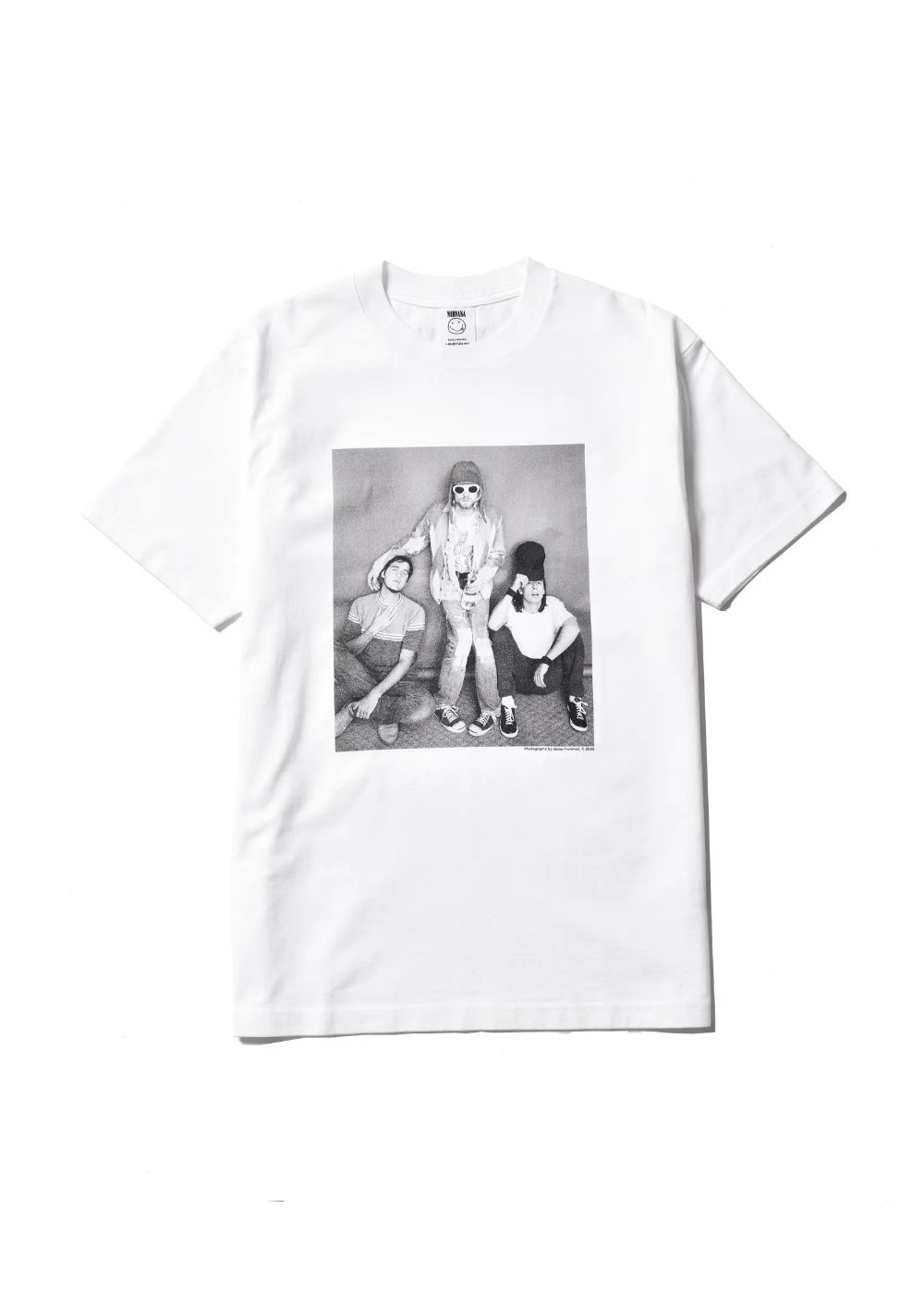 × Nirvana ''JF Photo'' Tee (WHITE) / ニルバーナ コラボフォトT