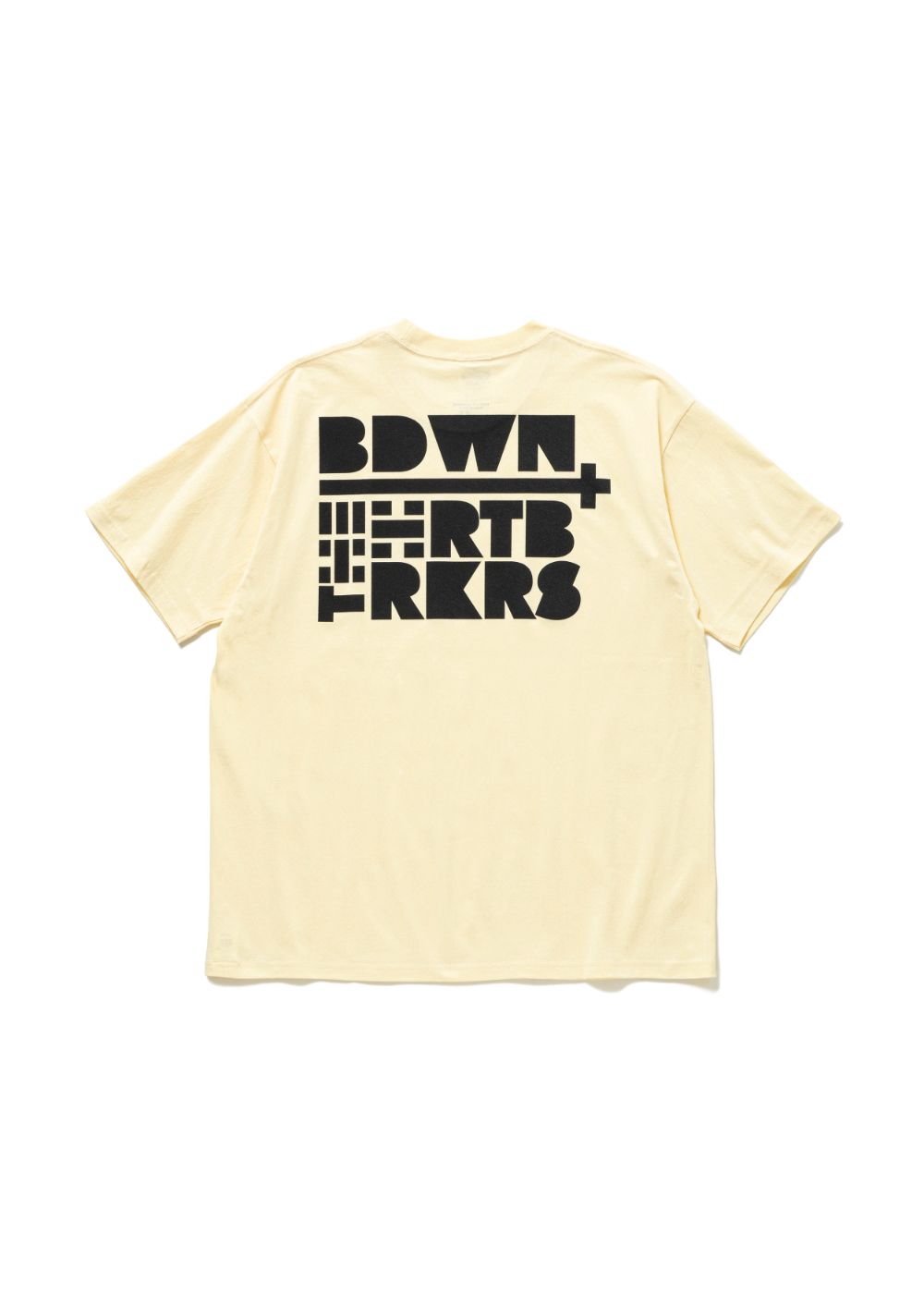 S/S PRINTED TEE "KEITH" (CREAM) / プリント Tシャツ