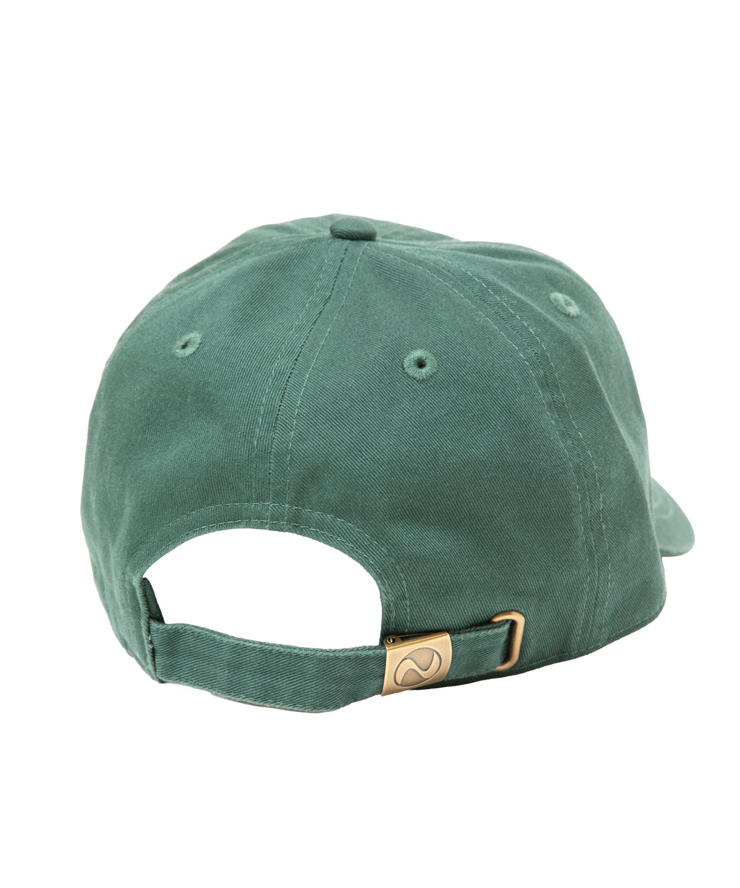 ATHLETIC CAP (GREEN) / ロゴ刺繍 ダッド キャップ。