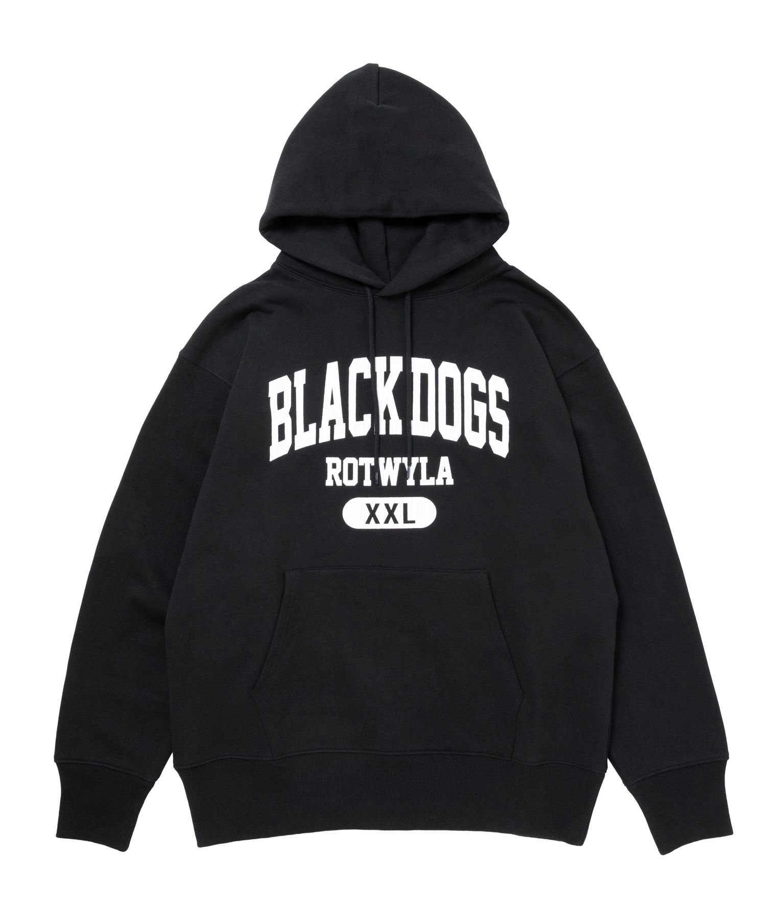 ROTTWEILER - BD XXL PARKA (BLACK) / プリント スウェット