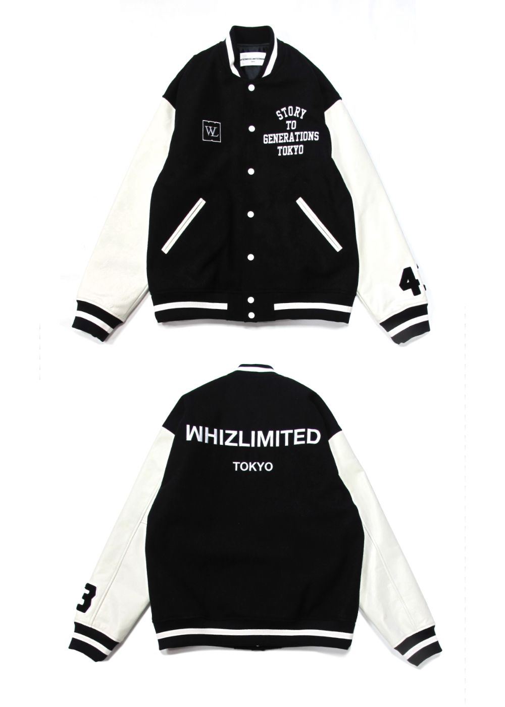 WHIZ LIMITED - STG STA JACKET (BLACK) / 新年恒例76枚限定 ...