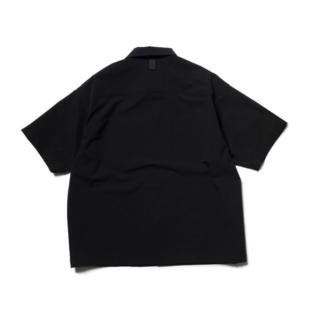 【ラスト1点】CORDURA® WATER-REPELLENT SHIRTS (BLACK) / ストレッチ S/S シャツ
