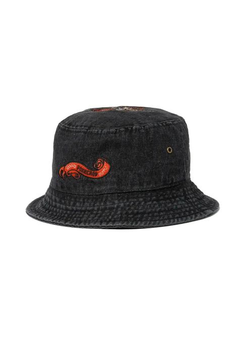 HAT-DENIM P (×MASSES) (BLACK) / マシス コラボレーション デニム ハット