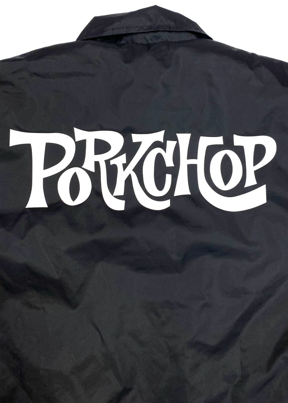 SC LOGO COACH JACKET (BLACK) / SC ロゴ オリジナル コーチジャケット