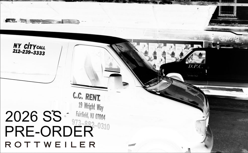 ROTTWEILER 2026 SPRING&SUMMER / WEB先行予約のお知らせ。