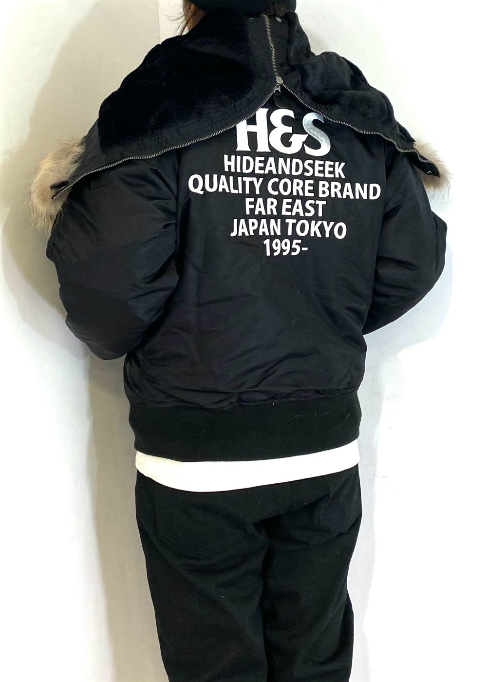 ×AVIREX N-2B (BLACK) / アヴィレックス ボディー N-2B