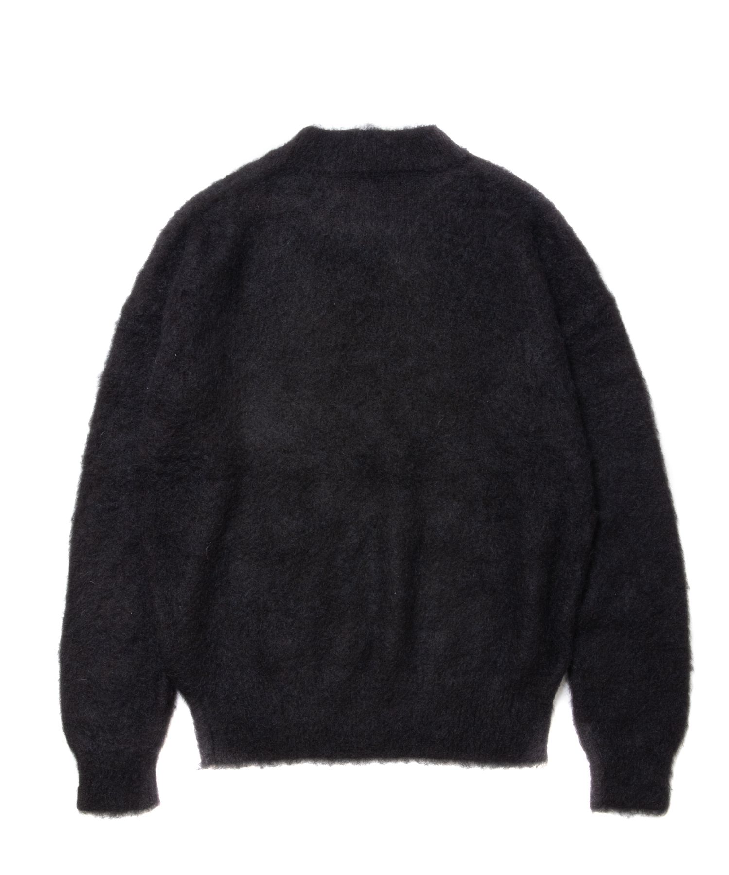 ROTTWEILER - R9 MOHAIR KNIT (BLACK) / クルーネック モヘア