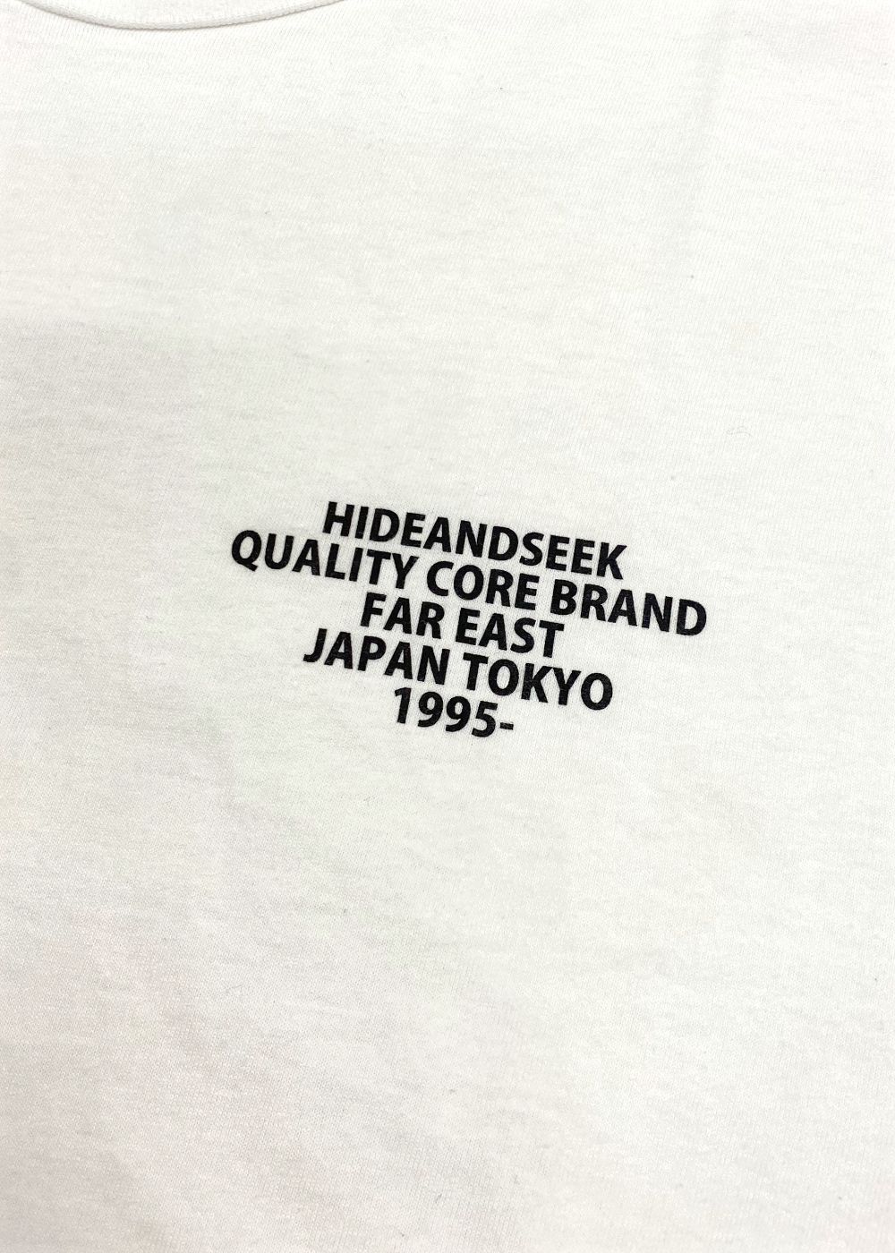 Flame S/S Tee (WHITE) / フレイム プリントTee