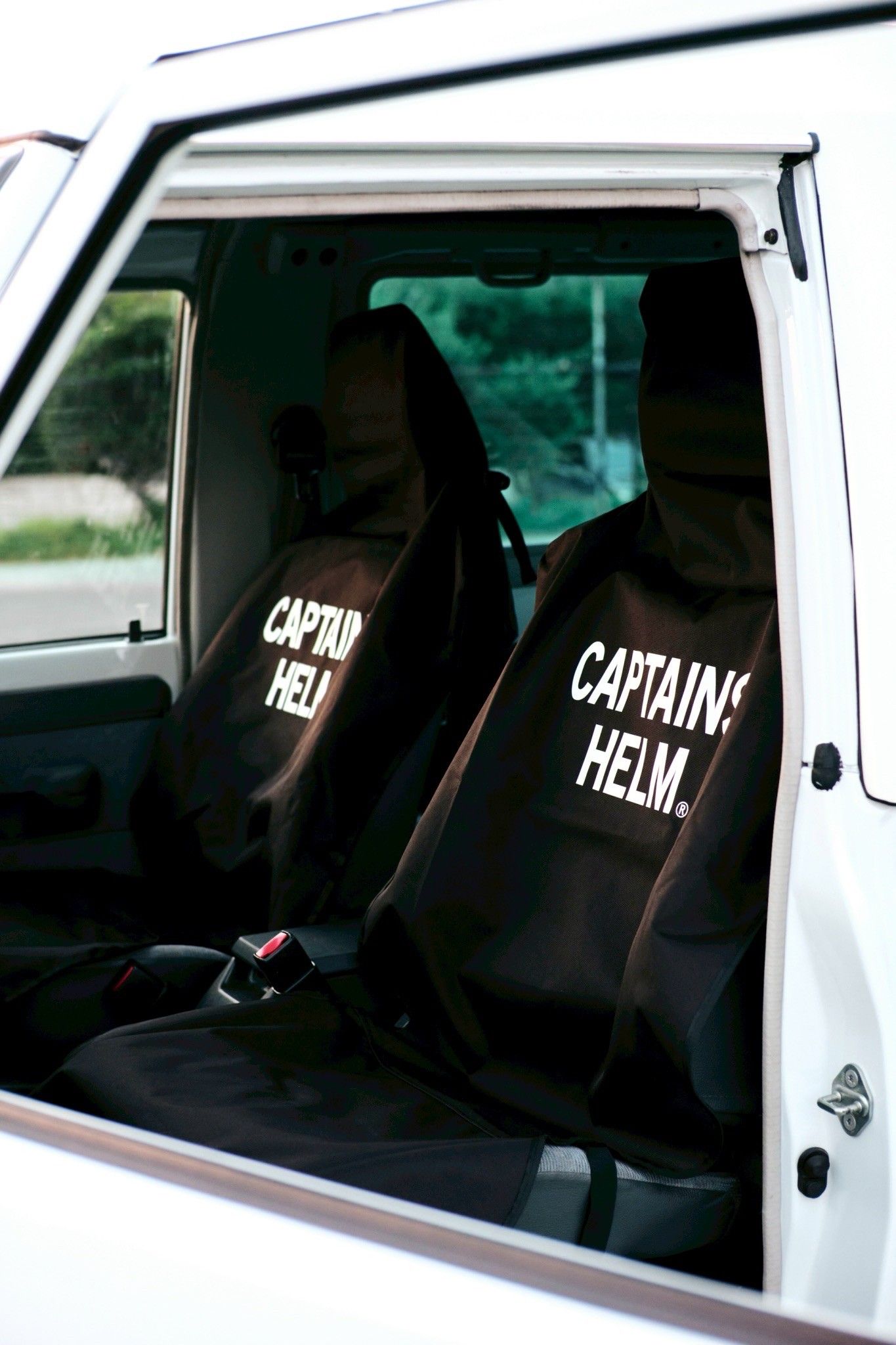 × RAIN OR SHINE SEAT COVER (BLACK) / レインオアシャイン コラボ シートカバー