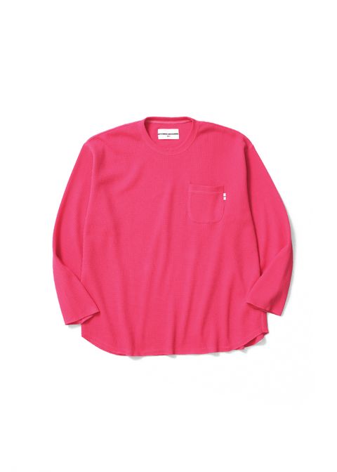【ラスト1点】THERMAL SHIRT (PINK) / サーマル カットソー