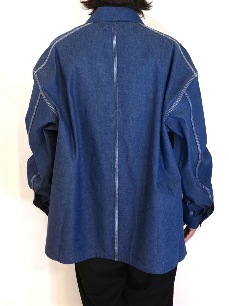 COOTIE PRODUCTIONS - Rigid Denim Coverall (INDIGO) / リジッド 