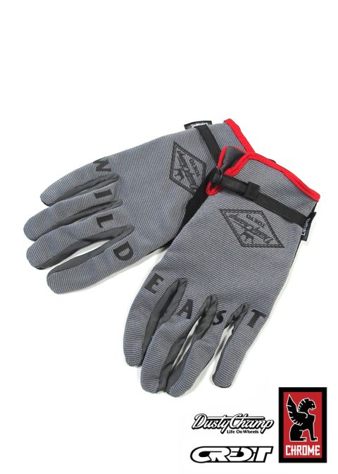DUSTYCHAMP GLOVES (GRAY) / ダスティーチャンプ グローブ