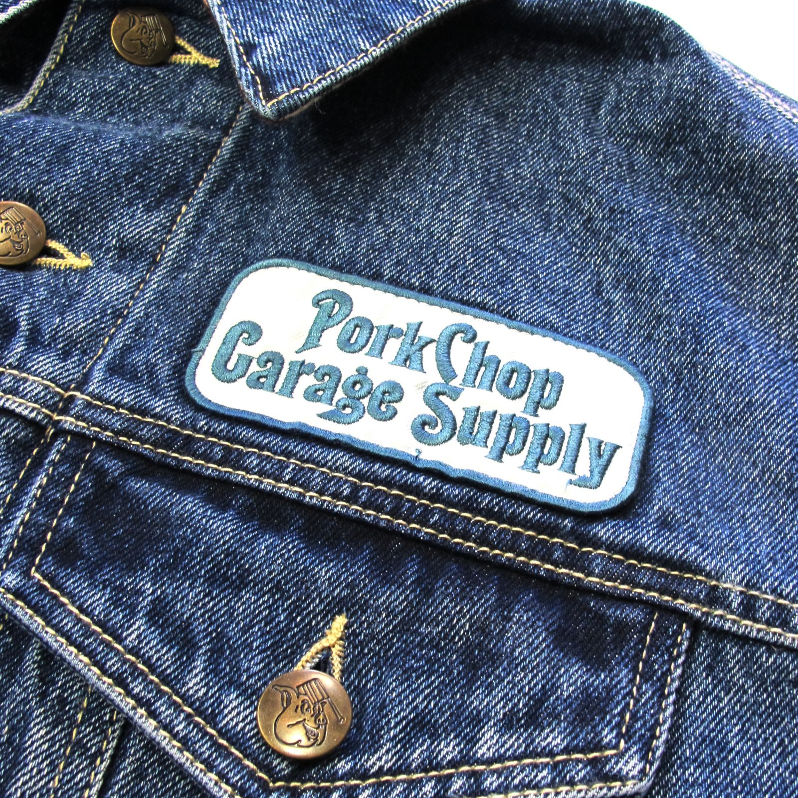 PORKCHOP - DENIM TRUCKER JKT (INDIGO) / オリジナル デニム