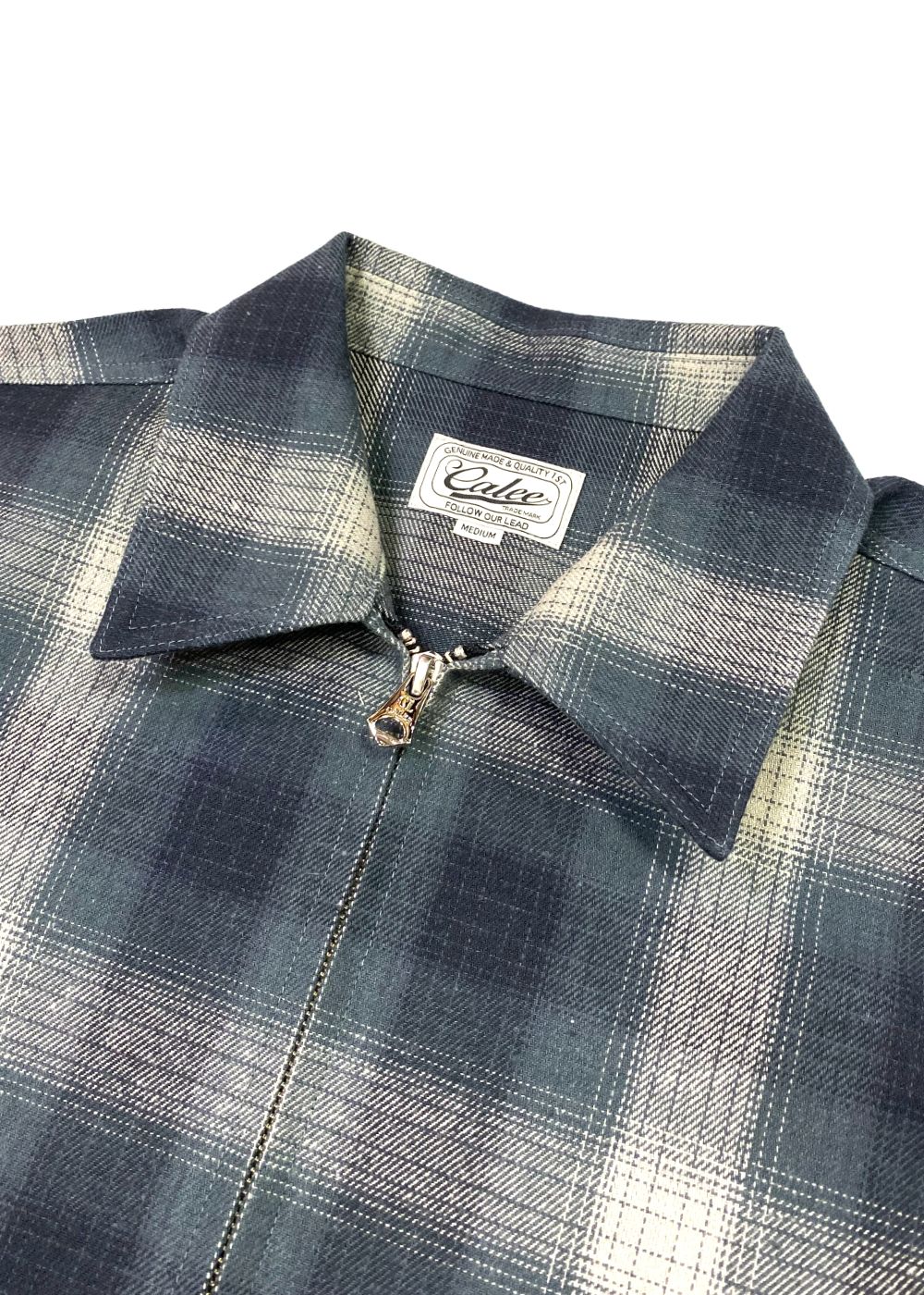OMBRE CHECK SWINGTOP (BLACK) / オンブレチェック スイングトップ