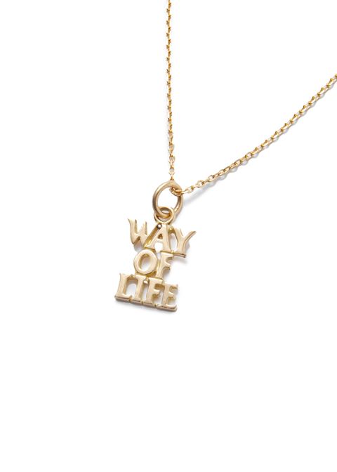 NECKLACE WAY OF LIFE 18K GOLD (GOLD) / ゴールド ネックレス