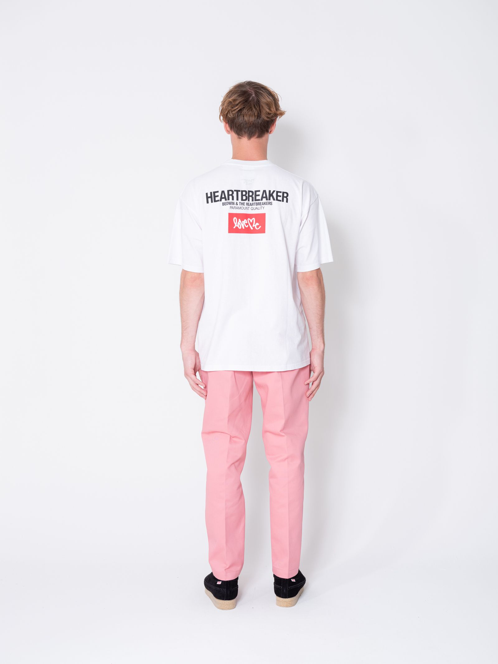 S/S LOVE ME LOGO TEE "BYERS" (WHITE) / カーティス・クリグ コラボ フォトTee
