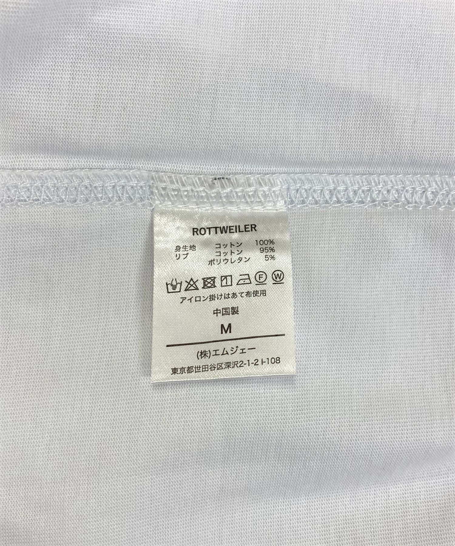 R9 LOGO LS TEE (WHITE) /  オリジナル Tシャツ