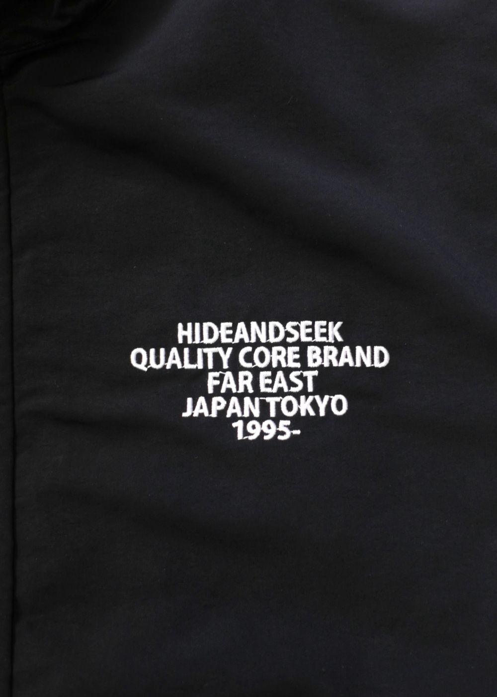 HideandSeek - TRACK JACKET (BLACK) / セットアップ トラック