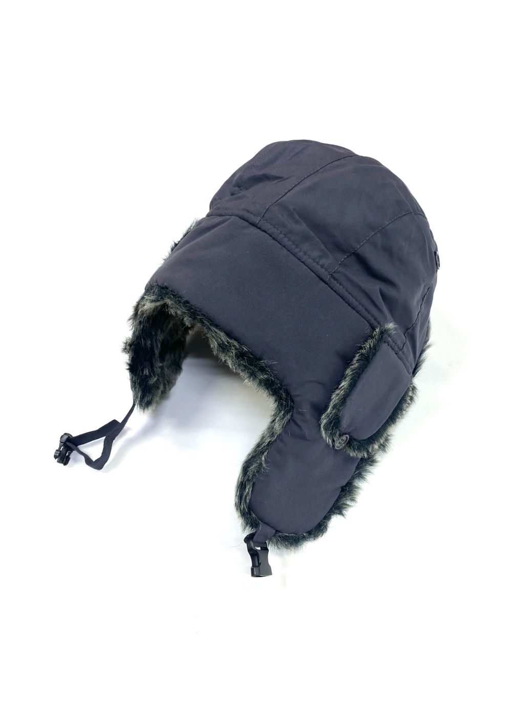 Fright Cap (DARK GRAY) / ロゴ刺繍 フライト キャップ