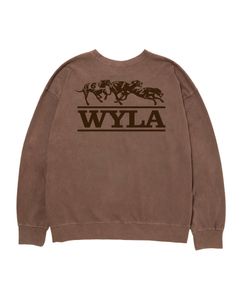 PIG DOG SWEATER (BROWN) / オリジナル ピグメント スウェット